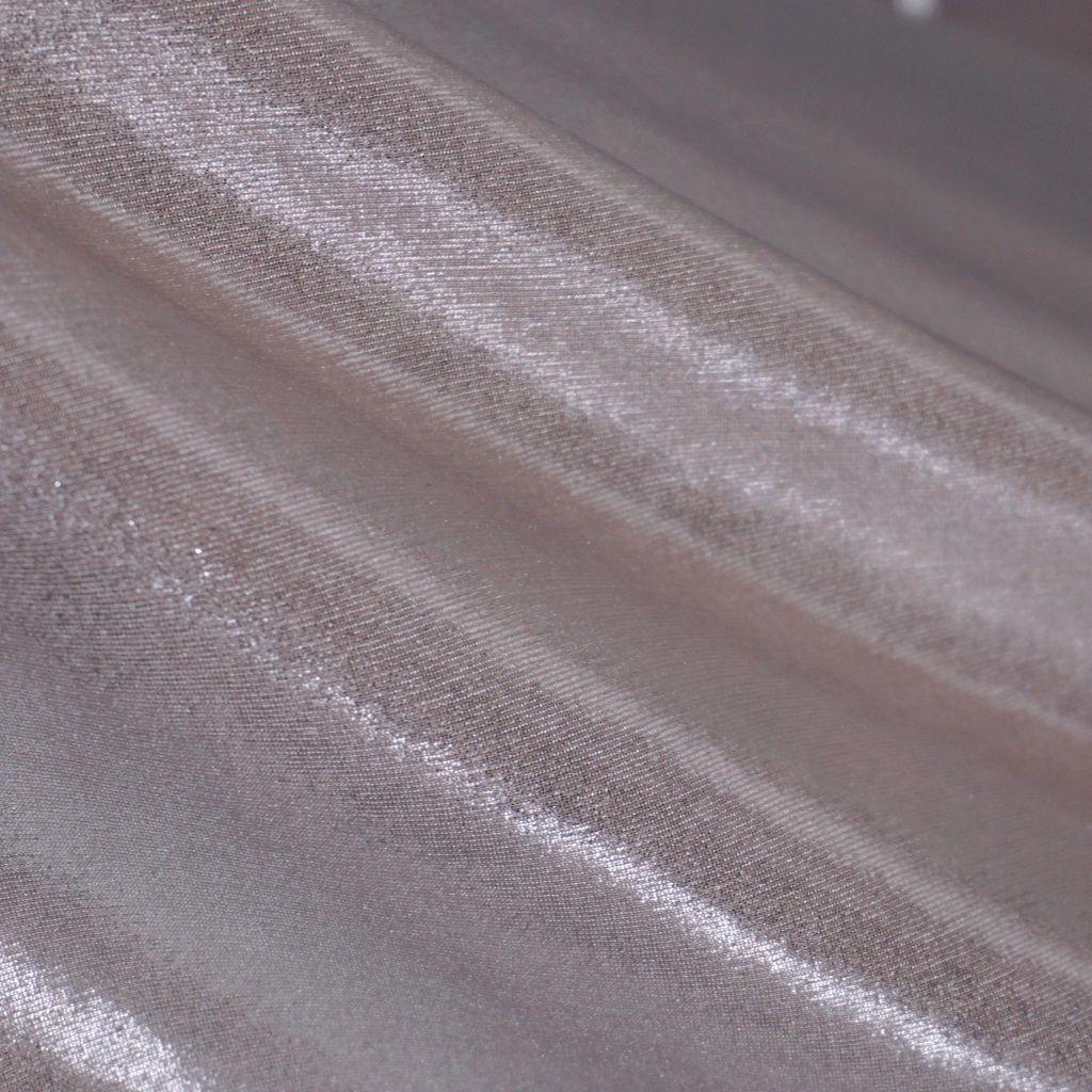 Preview: Metallic Jersey Glitzerstoff Meerjungfrauoptik zartrose